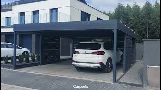 Zaunplus Carports, Garagen, Unterstände, Abstellräume, Schuppen Und Fahrradgaragen Aus Stahl