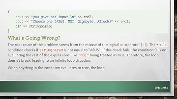 Fixing Infinite While Loops in C+ + : A Guide to Proper Input Validation