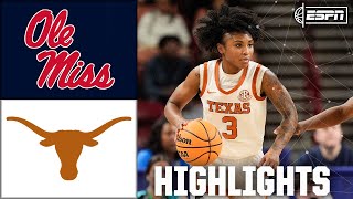 SEC Quarterfinal: Ole Miss Rebels vs. Texas Longhorns | Full Game Highlights | ESPN CBB
