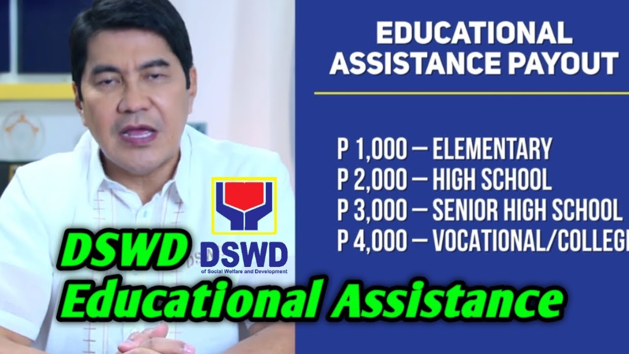 DSWD Educational Assistance 2022 YouTube