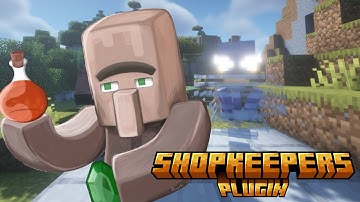Minecraft Plugin ShopKeepers Tutorial