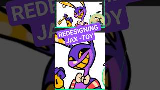all for fun but I made jax more toy like cause I wanted to #tadc #jax #jaxdigitalcircus