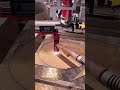 thick iron plate cutting process #shorts