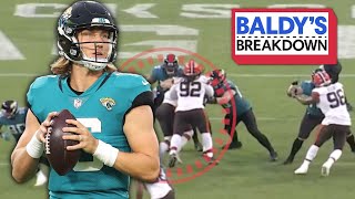 Breaking Down Trevor Lawrence's NFL Debut | Baldy Breakdowns