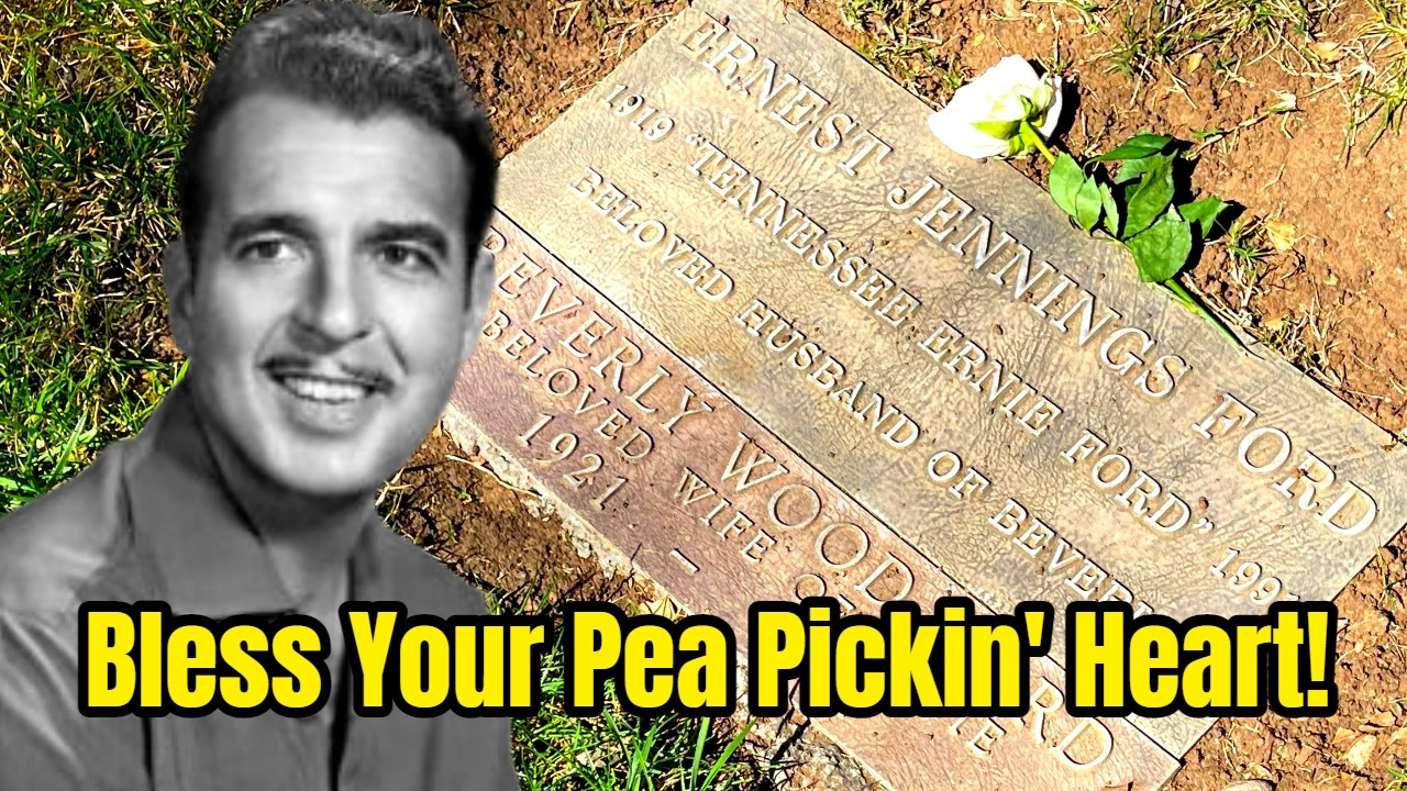 Visiting the grave of singing legend TENNESSEE ERNIE FORD