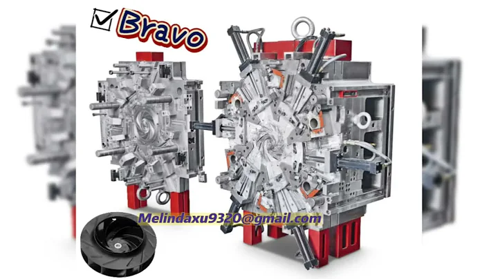 @idaemonplasmo  Injection plastic fan wheel mold-home application  #injectionmold