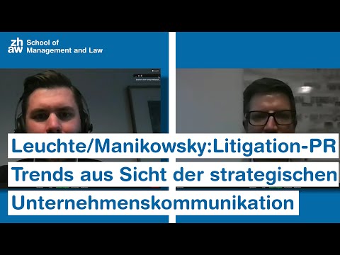 Leuchte/von Manikowsky: Litigation-PR-Trends aus Sicht der strategischen Unternehmenskommunikation