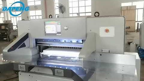 920 mm size paper cutting machine, 15 inch touch screen..