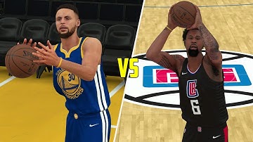 Can Steph Curry Hit A Full court Shot Before DeAndre Jordan Hits A Three Pointer? NBA 2K18 Challenge