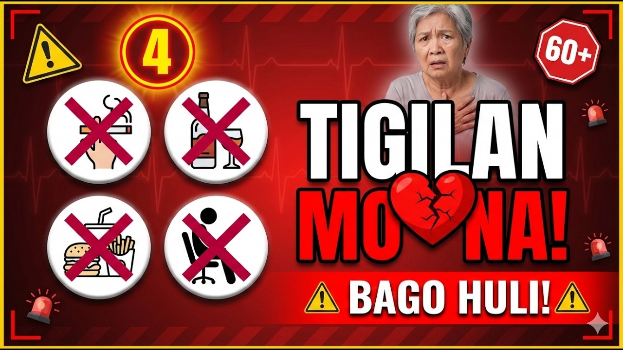 Lampas 60? TIGILAN MO NA Ang 4 Gawain na Ito Bago Huli ang Lahat! | Heart