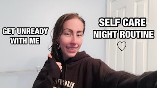 SELF CARE NIGHT ROUTINE l SICK DAY