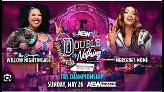 AEW Double or Nothing 2024 Predictions: Sasha Banks Will BURY Willow -MJ