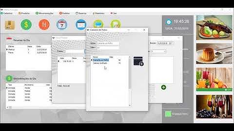 Fechamento de Sistemas Delphi 10 - Aula 01- Sistema Restaurante