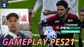 🎮DUELO NA GAMEPLAY  FLAMENGO MODO TREINADOR🎮 NA LIGA EFOO...