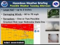 7 am Briefing on Severe Weather Potential