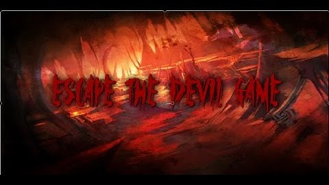 Escape the Devil Game CrazyEscapeGames walkthrough. .