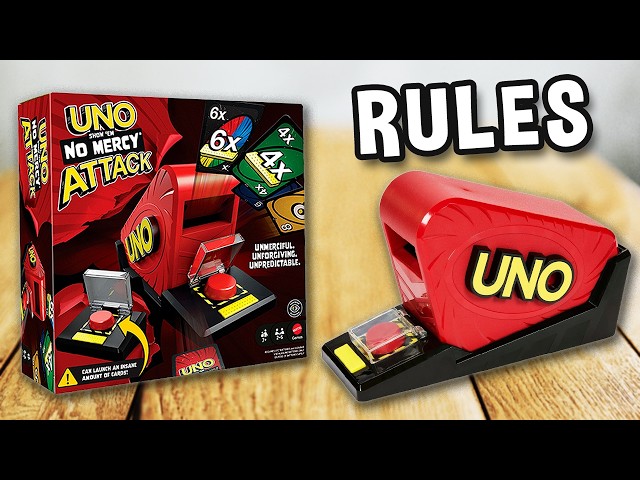 How to play UNO SHOW EM NO MERCY EXTREME (official rules, instructions, gameplay) | Spielregeln TV