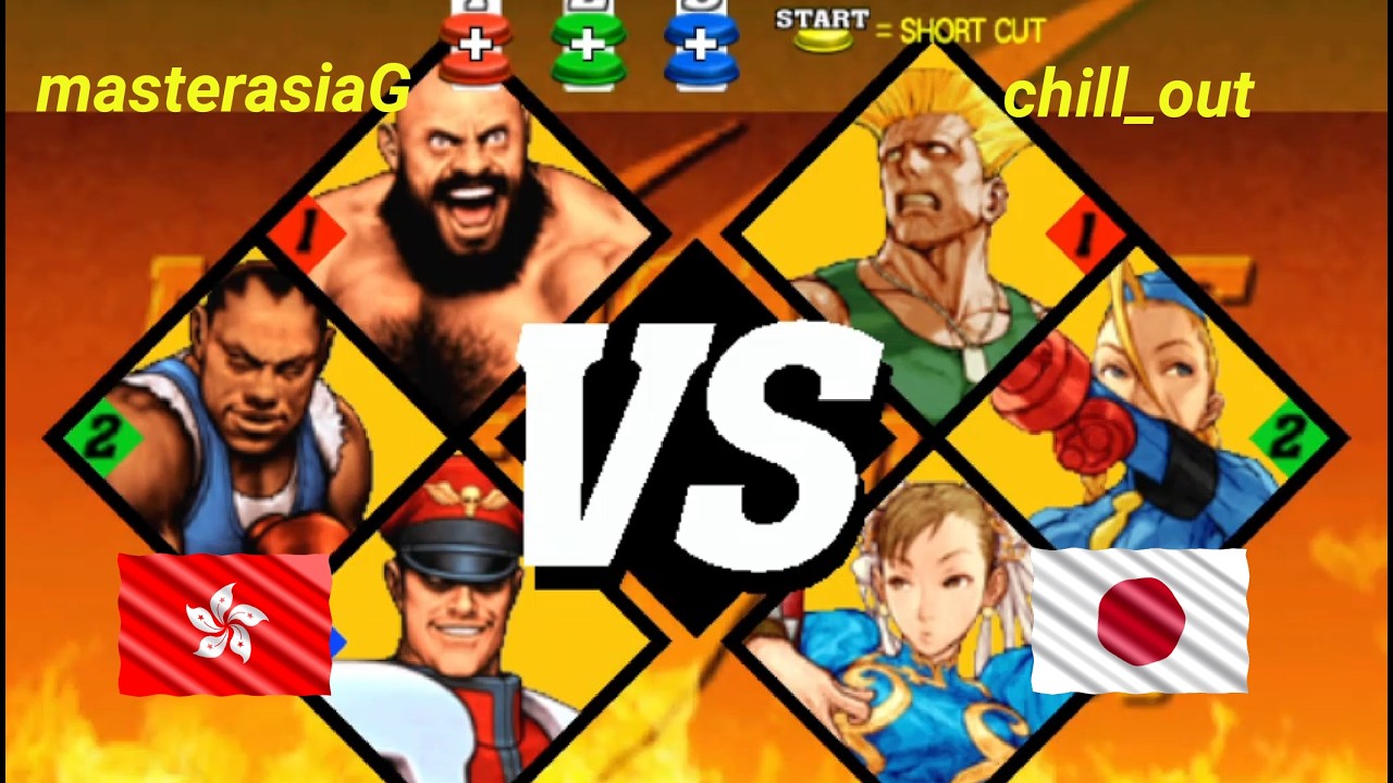 Capcom vs SNK 2 Mark of the Millennium 2001 - masterasiaG(C) vs 