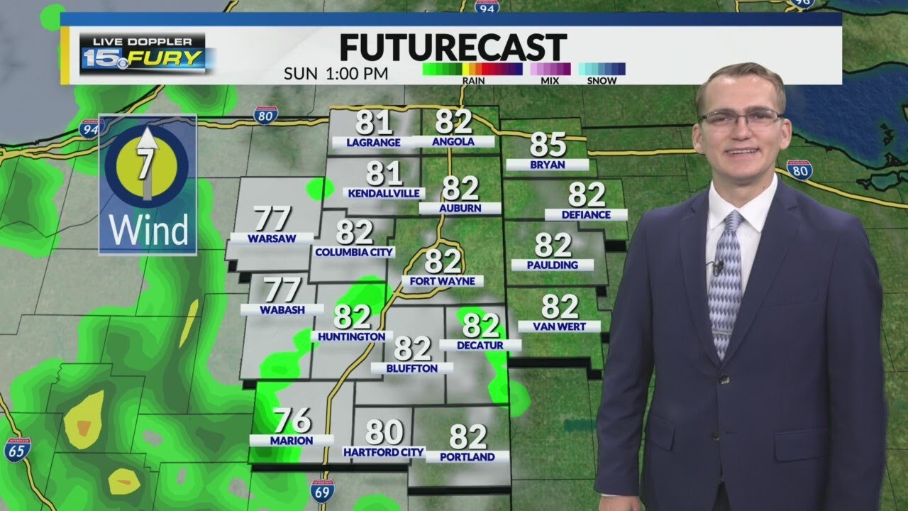 Humidity rising this afternoon - YouTube