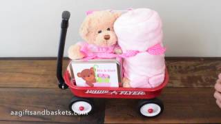 Personalized 'It's a Girl' Baby Wagon (CM-PIAGW) Personalized 'It's a Girl' Baby Wagon (CM-PIAGW)