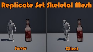 Replicating Set Skeletal Mesh | Replicating Our Prop Hunt Mechanic - Unreal Engine Tutorial