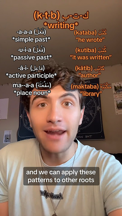 The Awesome Way Arabic Makes Words!