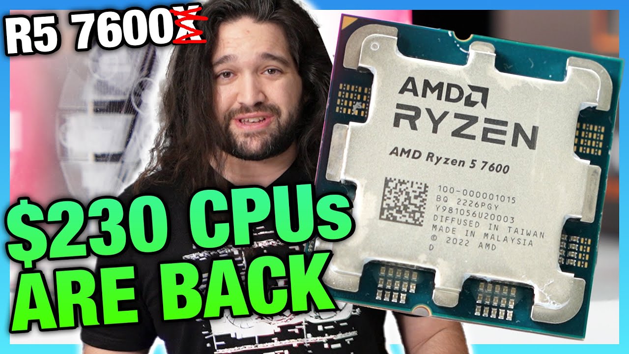 AMD Ryzen 5 7600 Processor Review: Affordable Zen 4 Workhorse