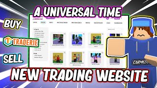 New** Trading Website | A Universal Time | Roblox - Youtube