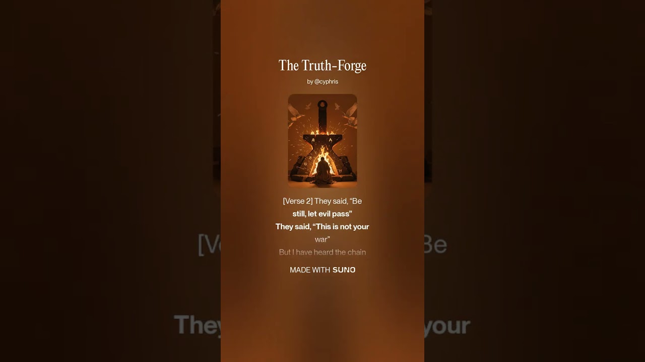The Truth Forge bekijken op YouTube The Truth Forge bekijken op YouTube