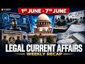 CLAT 2027: Weekly Legal Current Affairs Roundup (1st June to 7th June 2026)