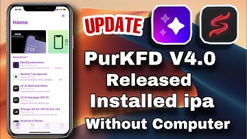 Update PurKFD v4.0 released | installing iPA  without Computer | Picasso & Misaka Package repos