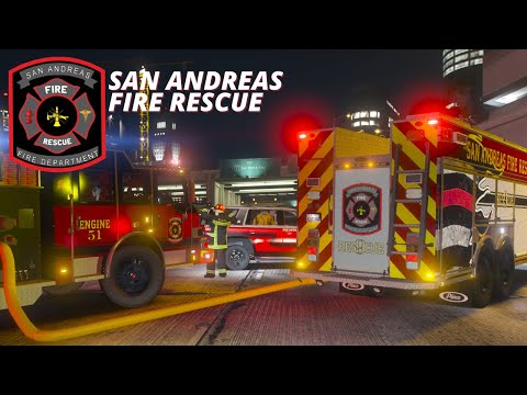 [4K] Sunset Valley Roleplay | "FIRE" - San Andreas Fire Rescue Promotional Video