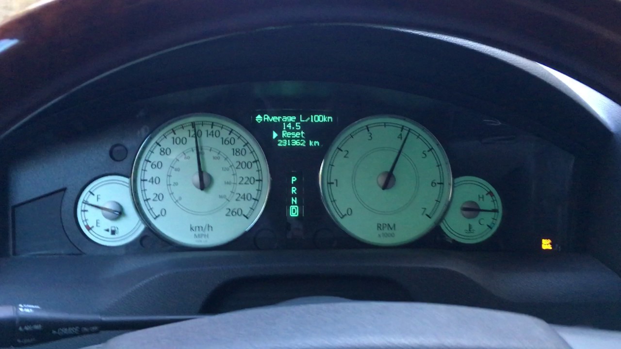 Chrysler 300C AWD 5.7 V8 HEMI 0-160km/h acceleration - YouTube