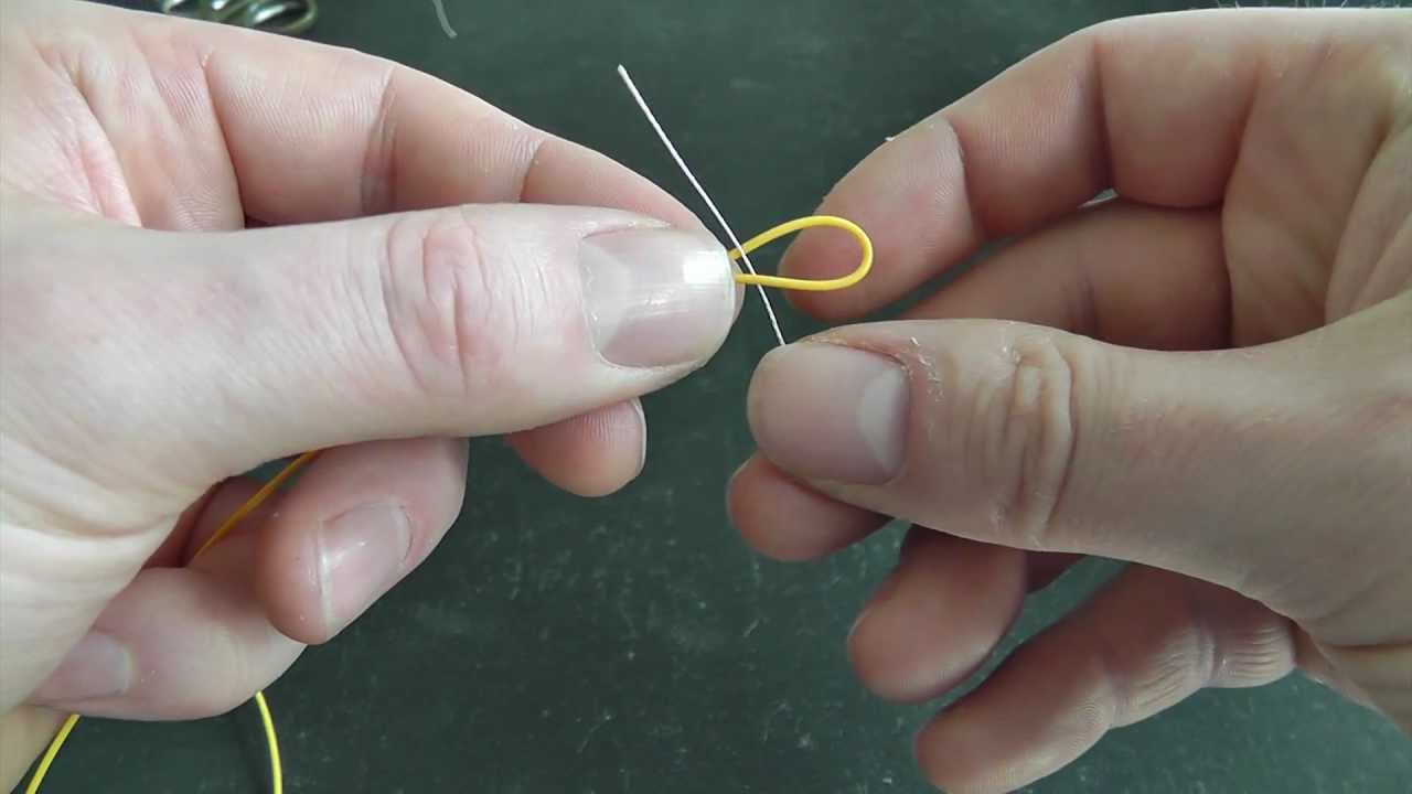 Fly Fishing Knots - How To Tie the Nail Knot