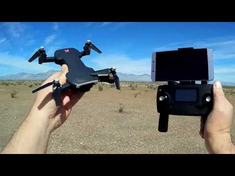 MJX Bugs 7 B7 No Registration GPS Brushless 4K Video Drone Flight Test Review