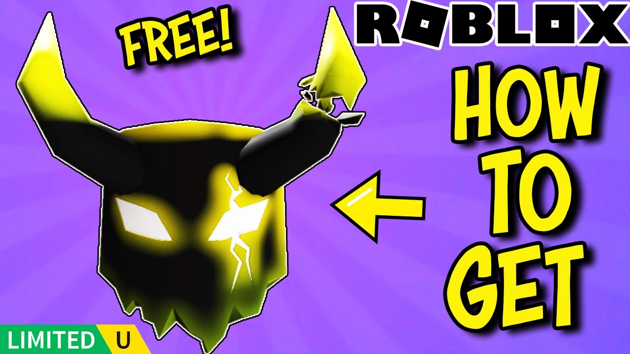 [LIMITED STOCK] *FREE ITEM* How To Get LIGHTNING MASK on Roblox