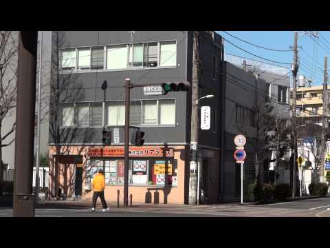 逃走現場／教育文化会館前交差点（国道132号線）／横浜地検川崎支部