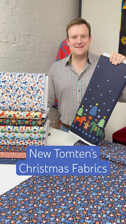 🎄 New Tomten's Christmas Fabrics