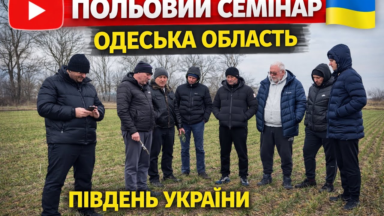 Початок польового семінару на Одещині.