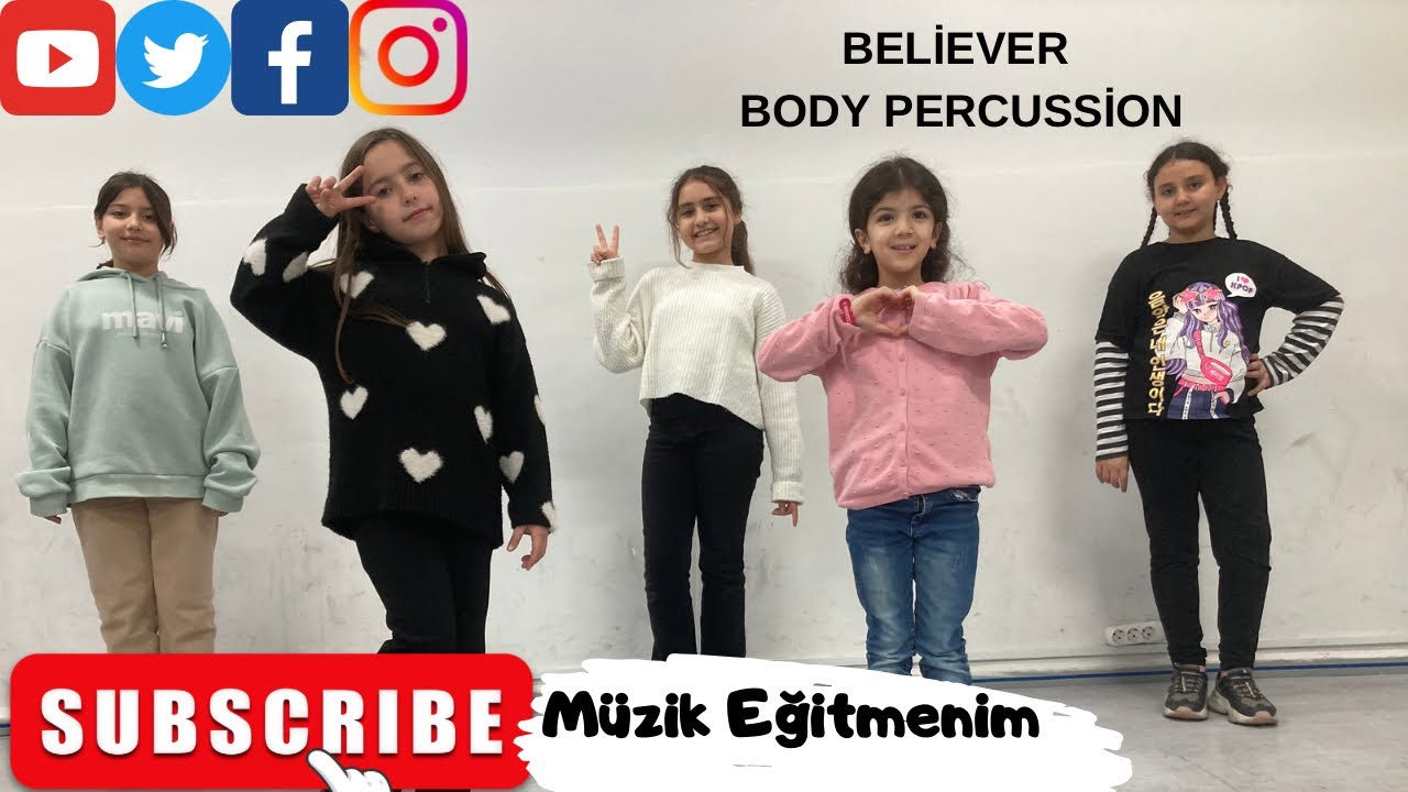 Believer ||Body Percussion|| 🎶 
