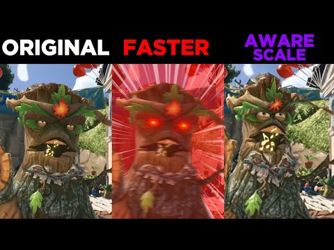 PVZ Tree Vs Yeti Meme in different variations - Sherbert The Tree PVZ