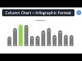 Column Chart in Inforgraphic Design in Excel (step by step guide)