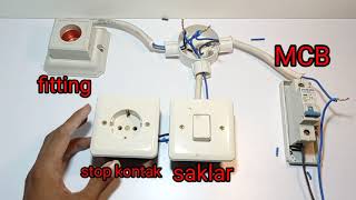 Instalasi listrik mcb || stop kontak || saklar Instalasi listrik mcb || stop kontak || saklar