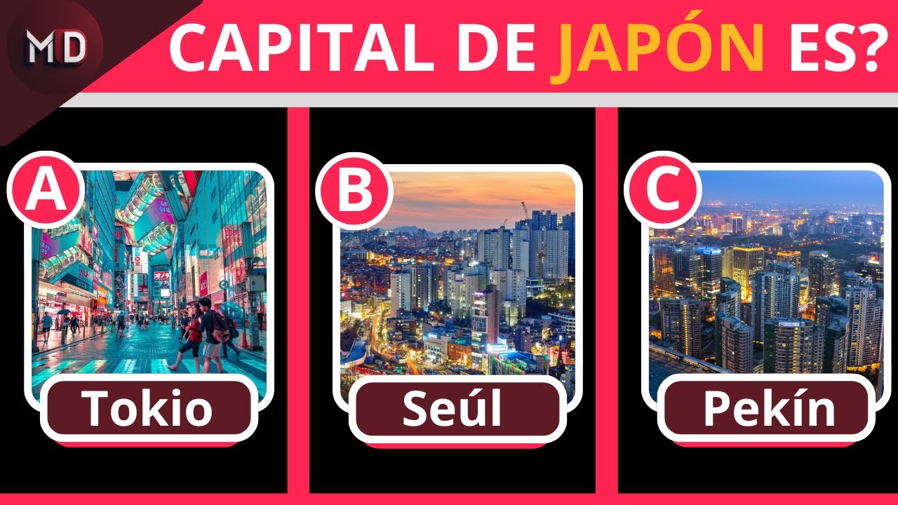 ¿Cuánto sabes de Capitales? | 50 Preguntas sobre CAPITALES de ASIA | MrDea