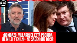 ¡BOMBAZO! Villarruel ESTÁ PODRIDA de Milei y en LN+ NO SABÍAN DE QUE LADO PONERSE: &quot;Molestía&quot;