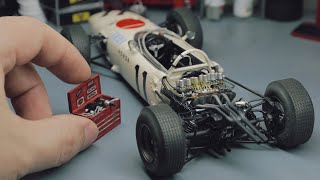 [Full Build] 1965 Honda F1 RA272 Model Car  1/20 Tamiya