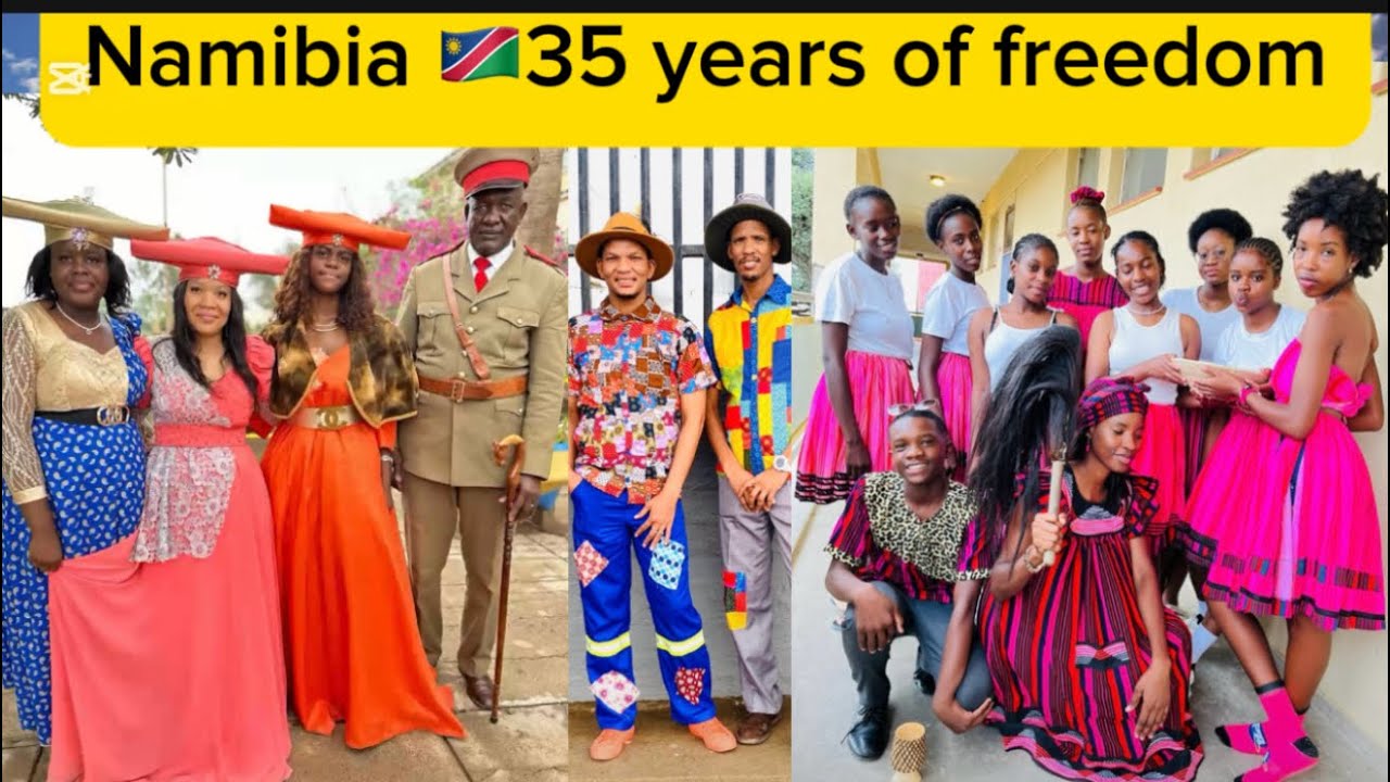 PK De Villiers S.S celebrating Namibia 🇳🇦 35 years of independence