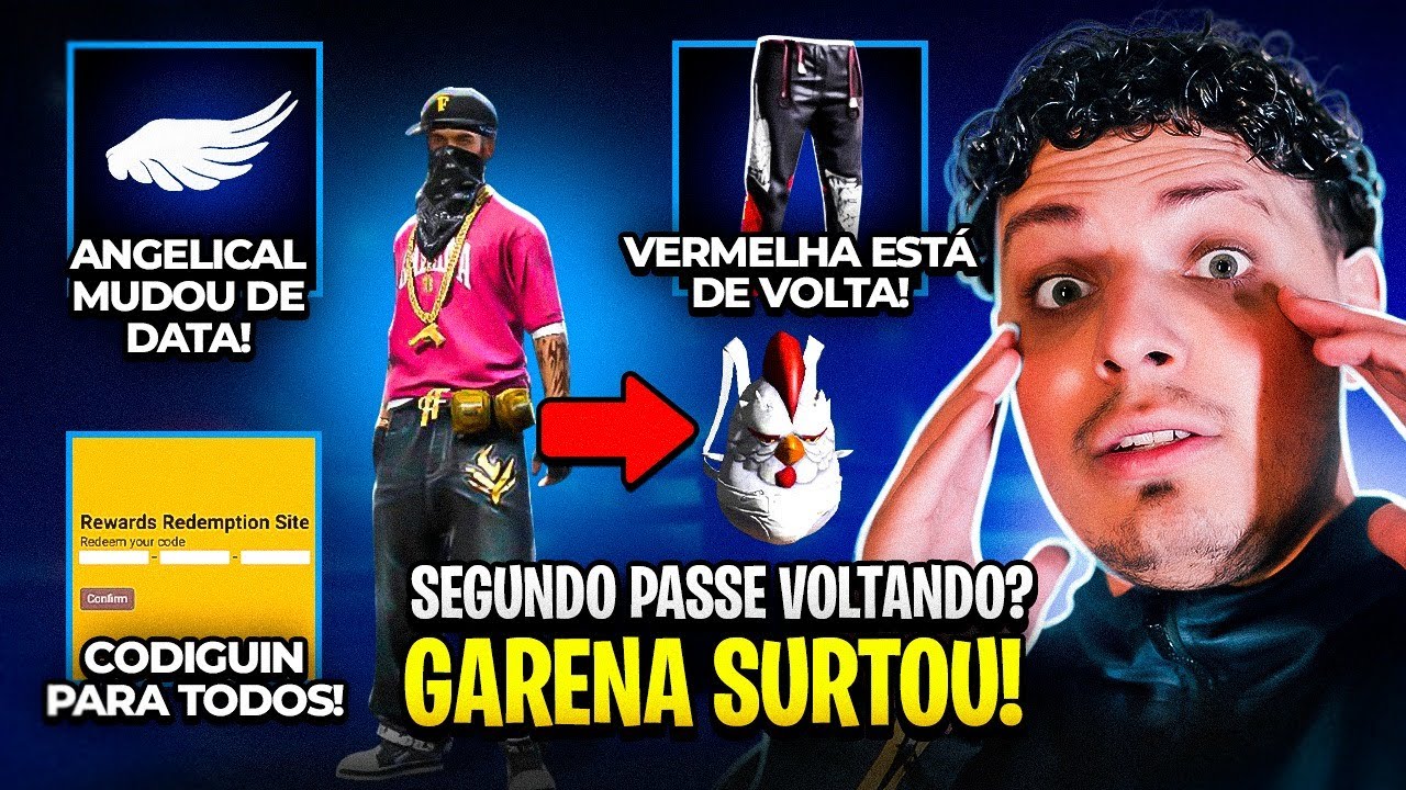 Free Fire: está perdido com o codiguin infinito? Explico, call do gb12