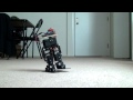 6 servo walking robot - biped robot