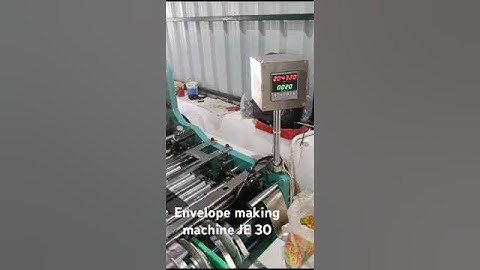 Envelope Making Machine JE30 Automatic Pocket Envelope Making Machine